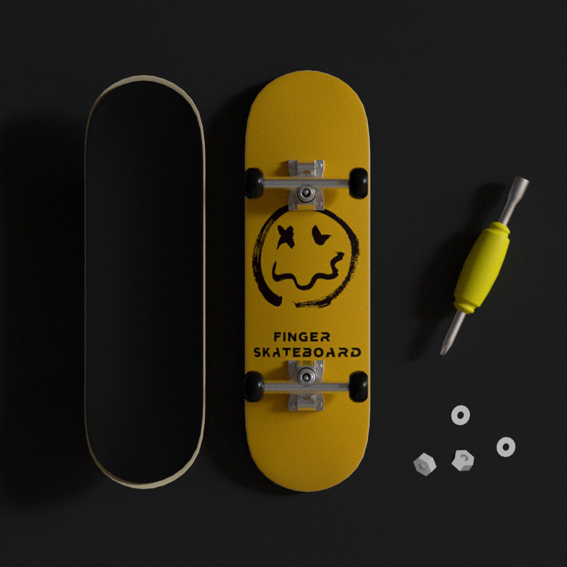 Smiley faceboard - delivery of spare gasket nut